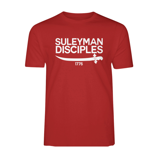 Tee Shirt SULEYMAN DISCIPLES Rouge