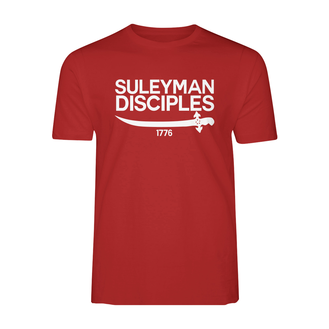 Tee Shirt SULEYMAN DISCIPLES Rouge