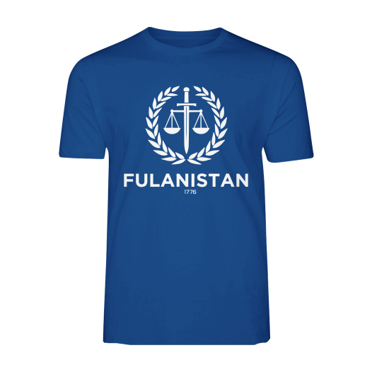 Tee Shirt FULANISTAN Bleu