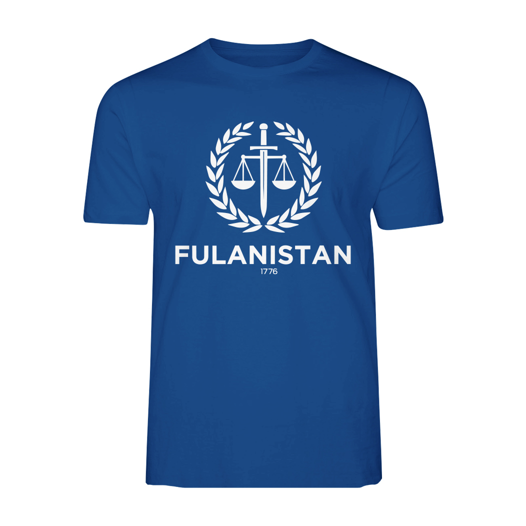 Tee Shirt FULANISTAN Bleu