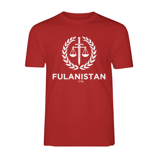 Tee Shirt FULANISTAN Rouge