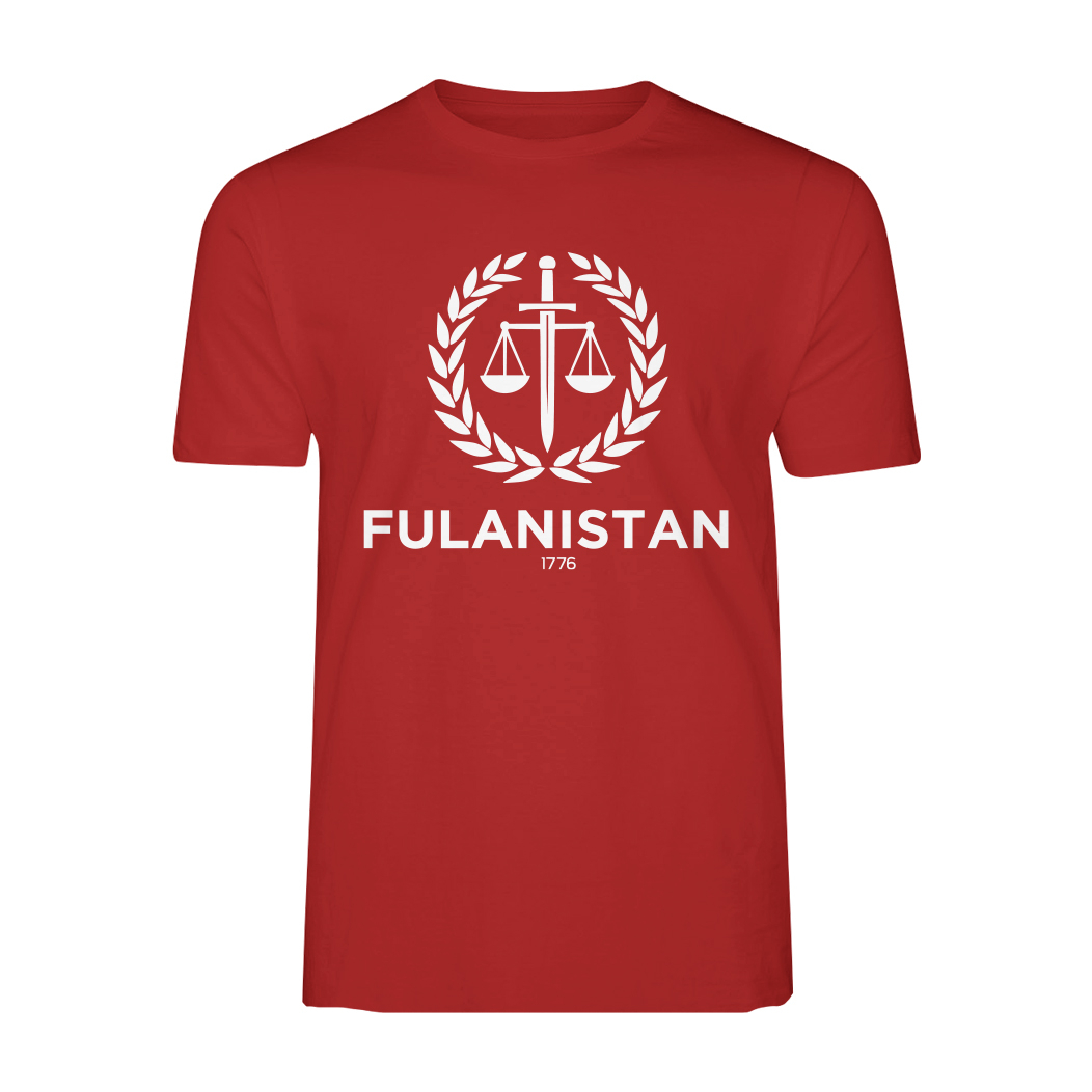 Tee Shirt FULANISTAN Rouge