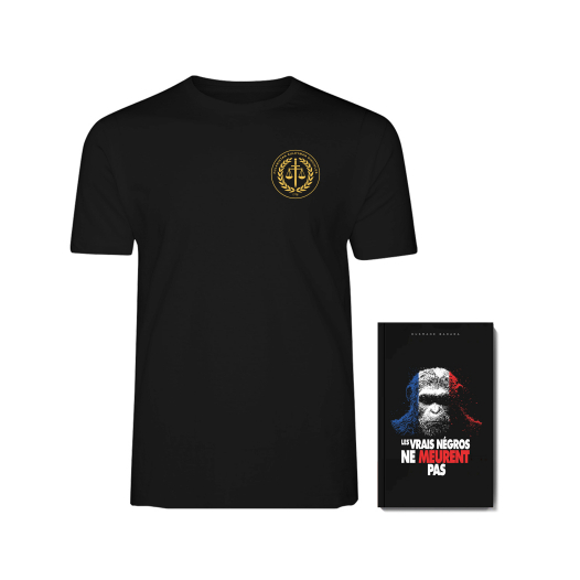 Pack Tee SULEYMAN DISCIPLES + Livre Poche LVNMP Bleu Blanc Rouge